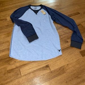 New American eagle Henley tee 🦅 👕